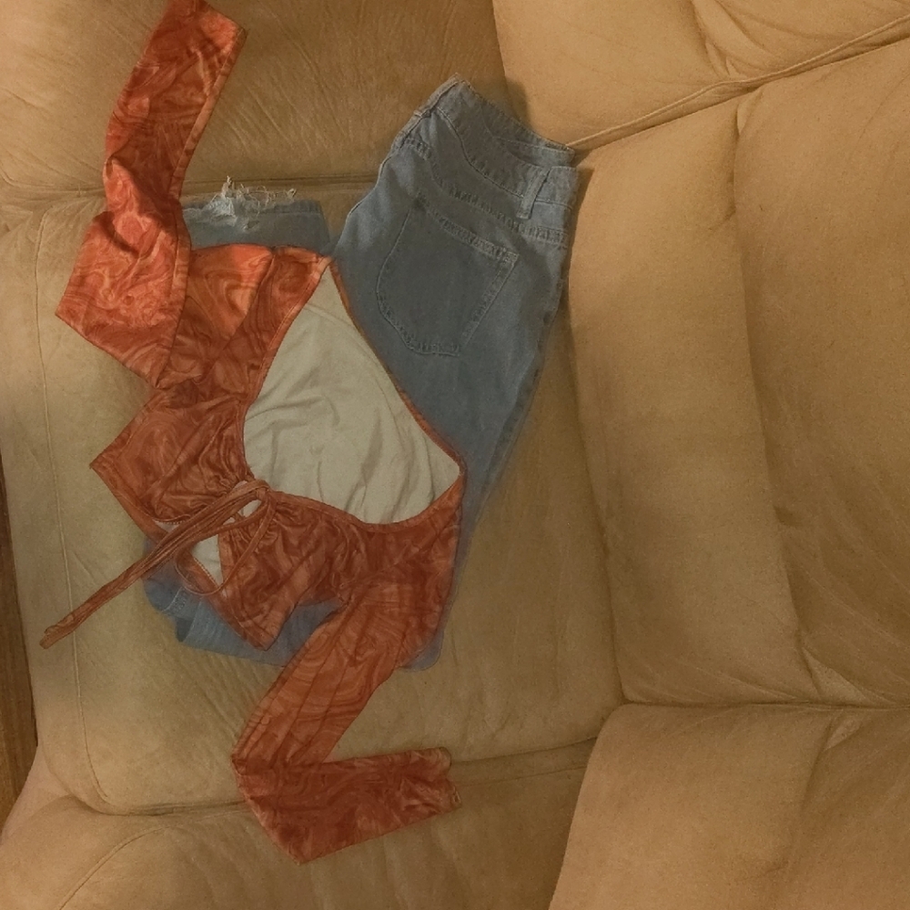 Blue Flare & Wide Leg Jeans